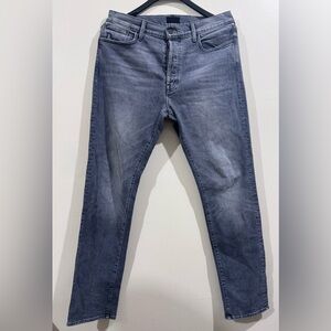 MOTHER Men's Charcoal Slim Jeans